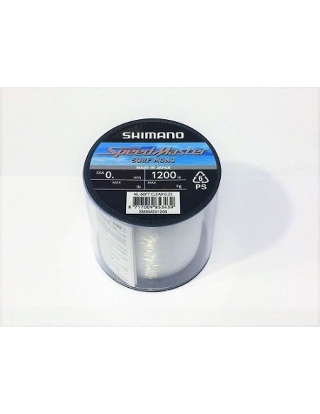 Shimano SpeedMaster 0.22mm 1200m Clear